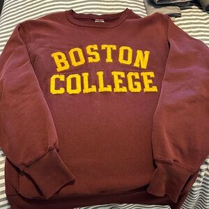 1980’s vintage Boston college crewneck